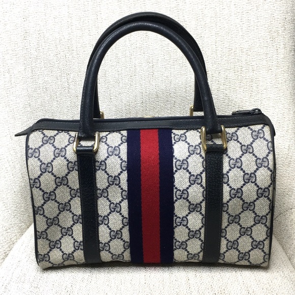 Authentic GUCCI Boston satchel bag - Picture 4 of 16